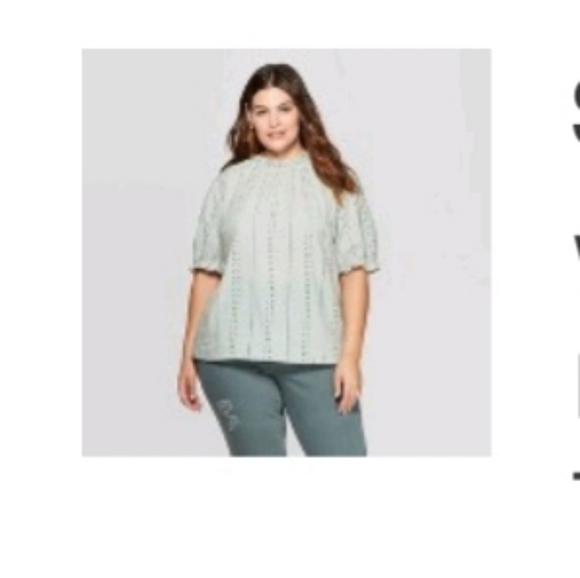 Eyelets Top - Picture 1 of 1